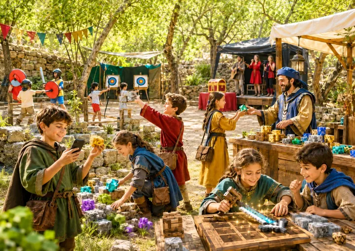 משימה אינטראקטיבית לילדים